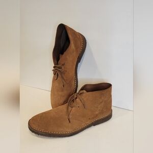 J. Crew Tan Suede Chukka Boots